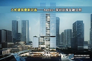 大蛇建筑最新动画——Aedas–深圳后海金融总部