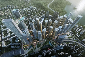 蜂巢lumion经典案例参数——鸟瞰参数