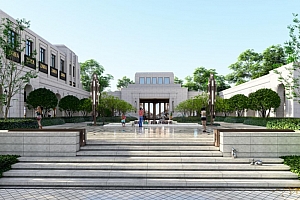 景观大神郭大帅lumion9售楼部外景观场景及模型参数全套文件