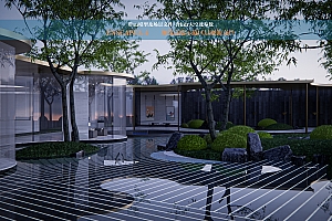 现代高端示范区enscape